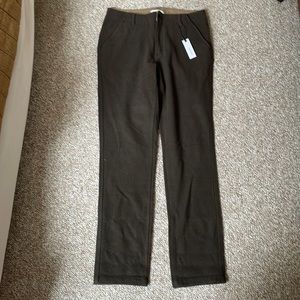 Taylor Stitch Carnegie pant in Army Herringbone wool, 32. Never worn.